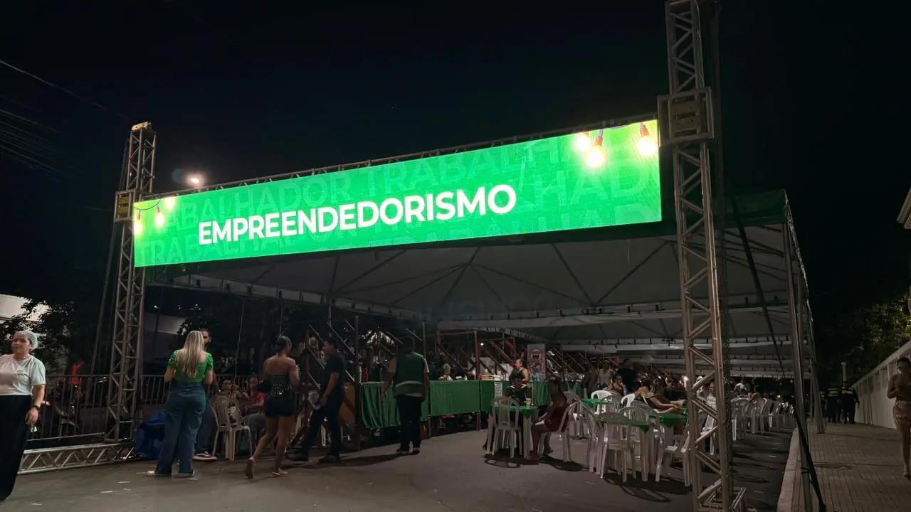 Mais de 50 empreendedores estão presentes na Festa do Trabalhador