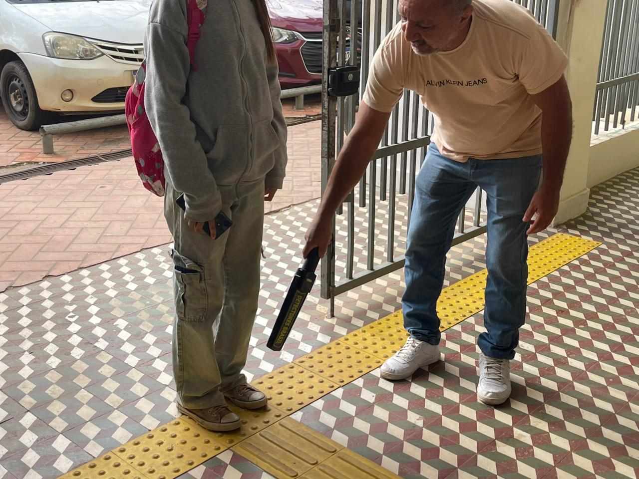 A escola retomou as atividades com segurança reforçada | Foto: ContilNet