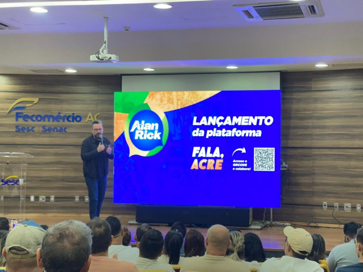 Alan lança plataforma para população ajudar a montar plano de governo