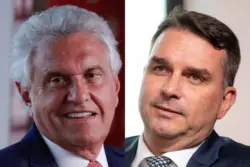 Caiado rompe cartilha política e antecipa apoio a Flávio Bolsonaro em eventual segundo turno