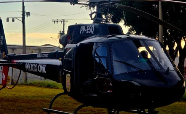 “Caverna do Dragão”: adesivo ajudava grupo a identificar drogas helicoptero