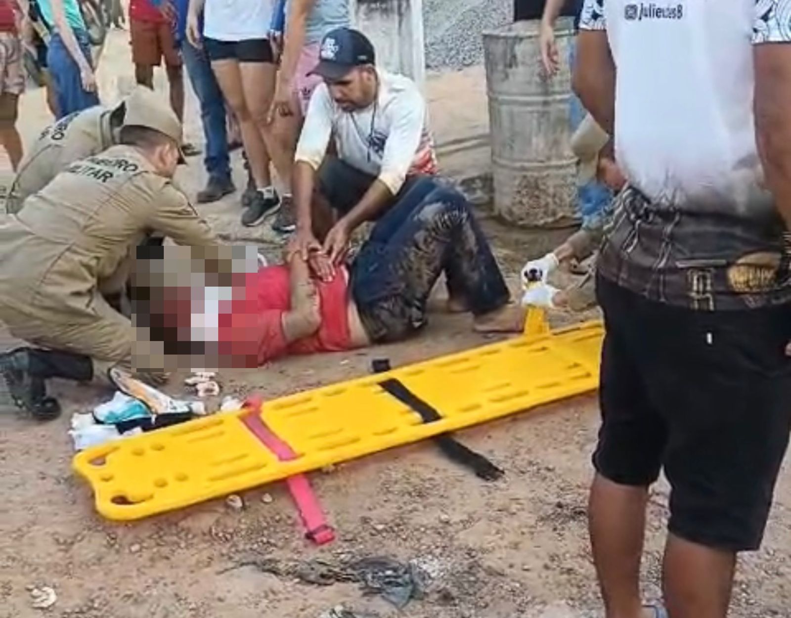 Idoso fica ferido ao ser atropelado por motocicleta em Sena Madureira Idoso fica ferido ao ser atropelado por motocicleta em Sena Madureira