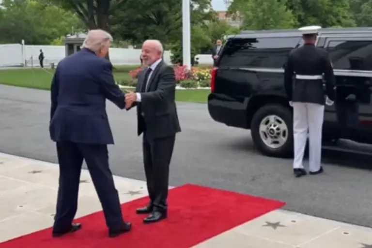 Lula e Trump se reencontram na Casa Branca; saiba mais detalhes