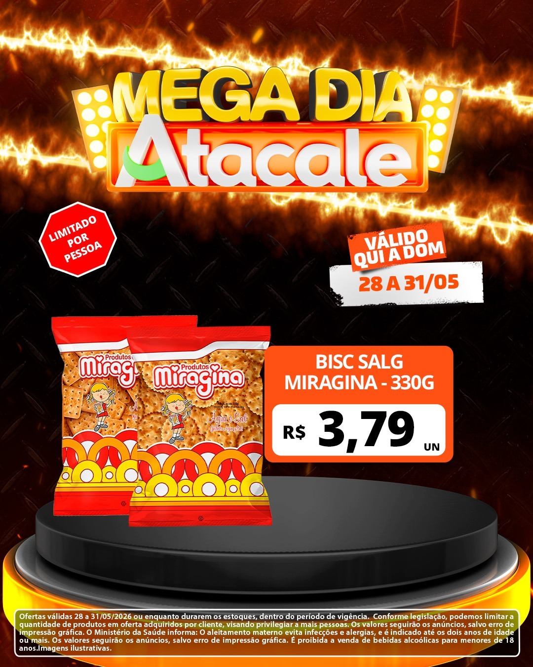 MEGA DIA: mais de 100 ofertas no Atacale; veja as maiores promoções