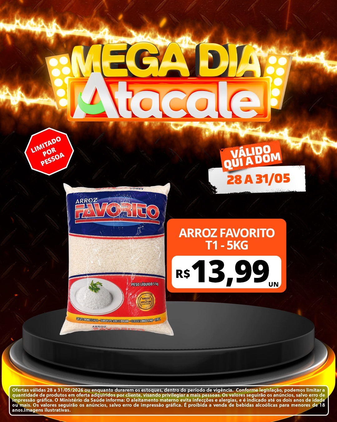 MEGA DIA: mais de 100 ofertas no Atacale; veja as maiores promoções