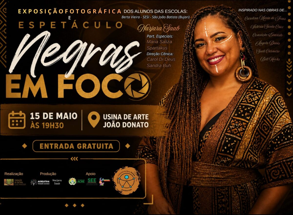 “Negras em Foco” celebra força de mulheres negras no Acre