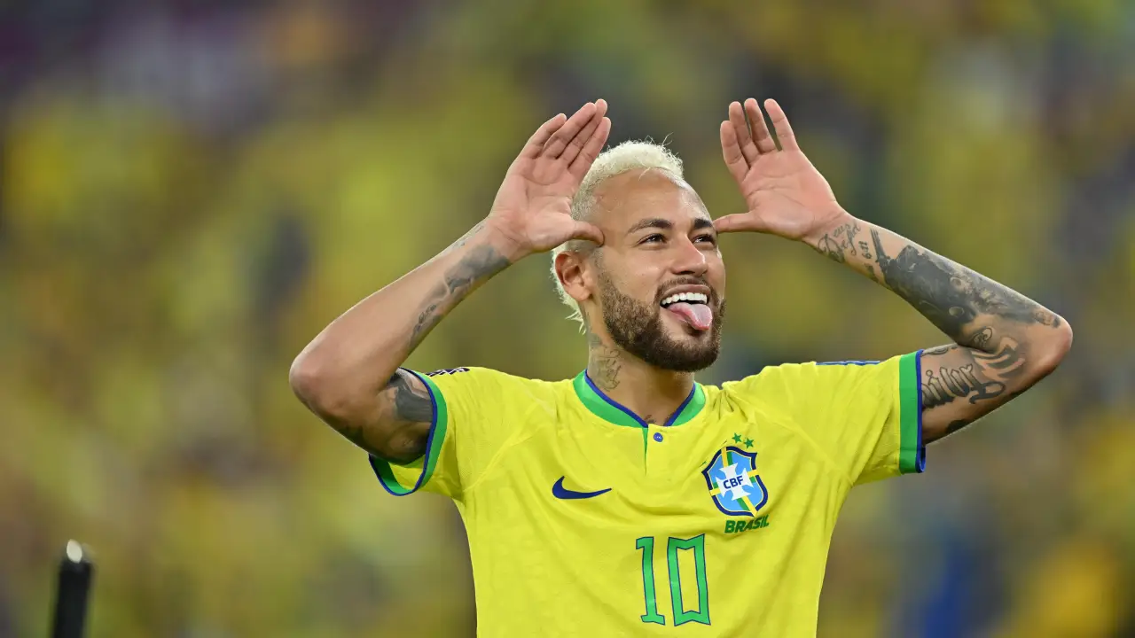Reação de Neymar ao ser convocado para a Copa do Mundo