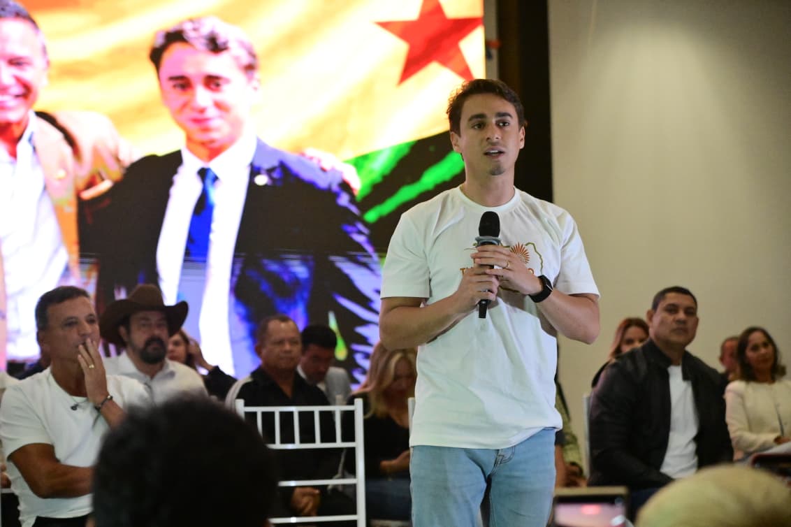 “Já conheço mais o Acre do que Marina Silva”, diz Nikolas durante evento