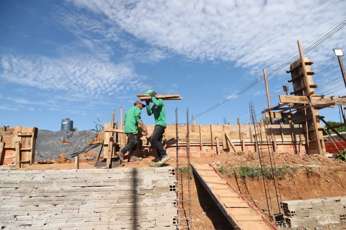 A obra tem investimento de R$ 1,09 milhão