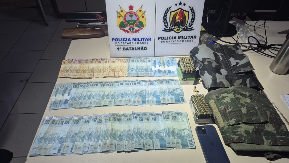 Deu ruim: homem é preso por venda ilegal de munições em Rio Branco Deu ruim: homem é preso por venda ilegal de munições em Rio Branco