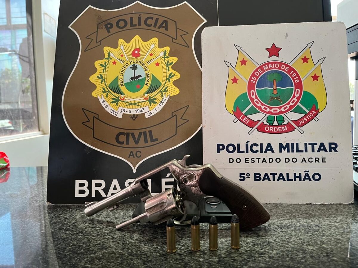 Integrante de facção é preso armado após ataque a tiros em Brasiléia