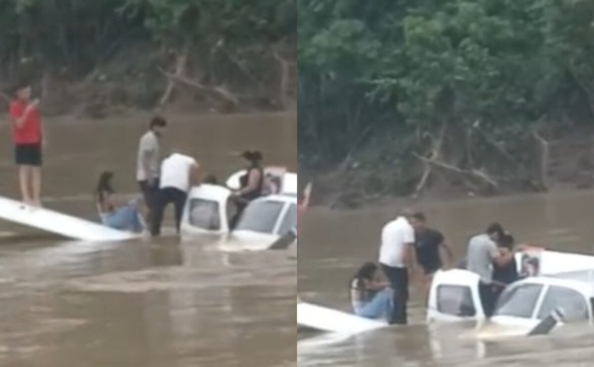 Vídeo mostra vítimas sendo socorridas após queda de avião no Acre