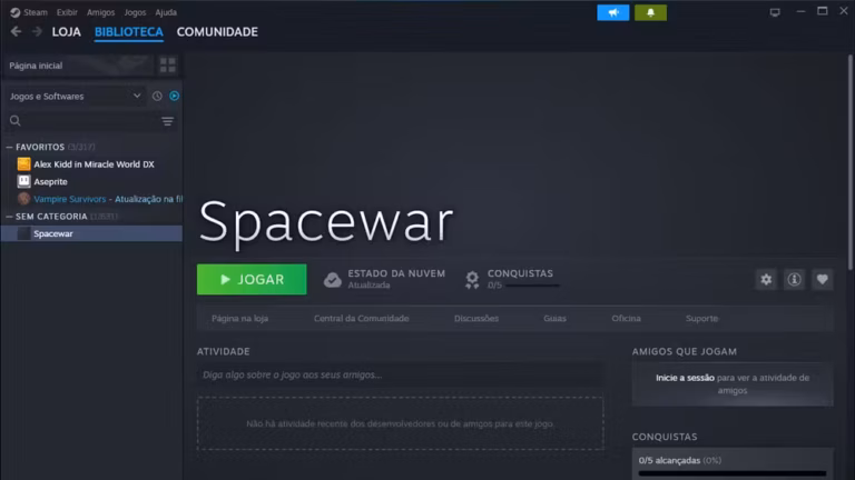 Spacewar: o que é o jogo misterioso e por que ele aparece?