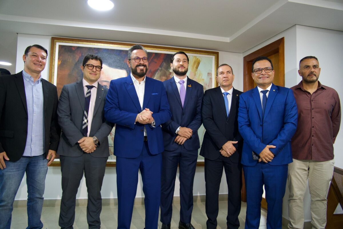 Tadeu Hassem recebe Alan Rick na Aleac e destaca união