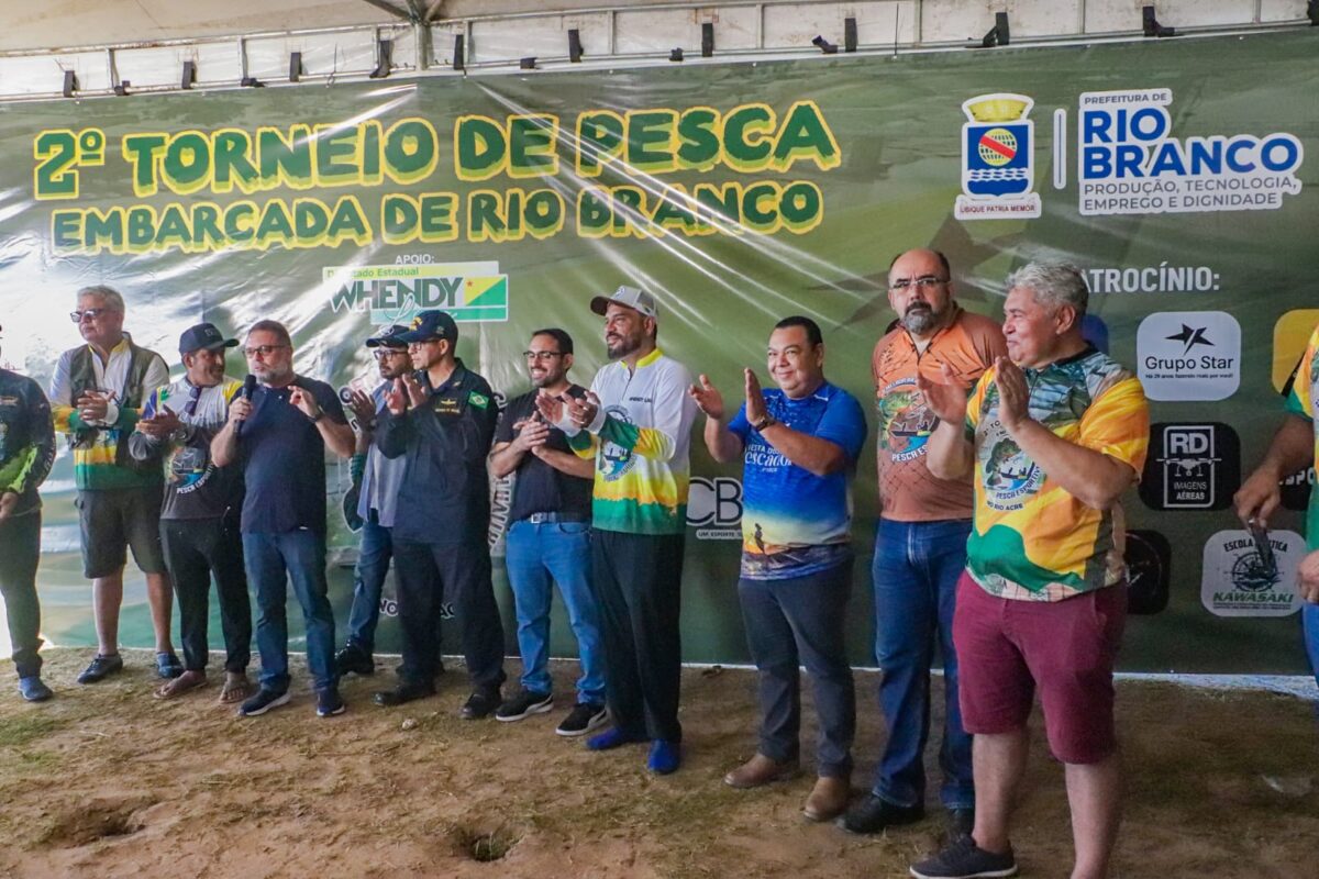  Evento de pesca esportiva fortalece turismo e movimenta economia de Rio Branco, destaca prefeito Alysson Bestene