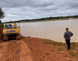 ContilNet Notícias - O seu portal de notícias do Acre Prefeitura e Deracre criam porto provisório em Rodrigues Alves
