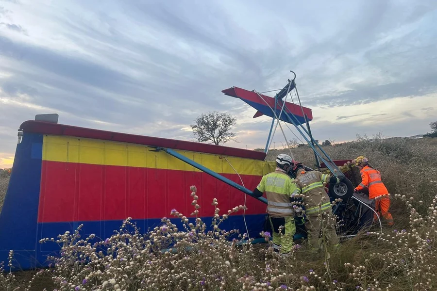 Ultraleve cai e deixa piloto com traumatismo craniano grave