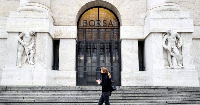 Bolsas da Europa recuam com pressão de ações de defesa