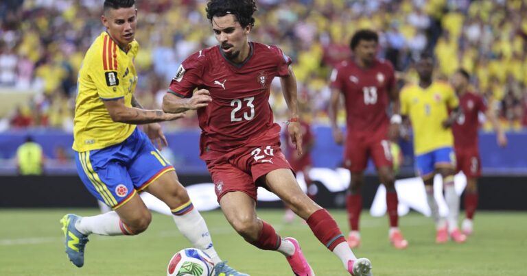 Colômbia empata com Portugal, termina em 1º e avança na Copa do Mundo