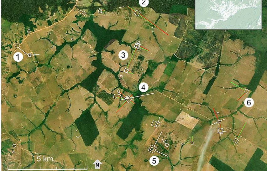 Cientistas descobrem rede de 350 km de estradas pré-colombianas no Acre Cientistas descobrem rede de 350 km de estradas pré-colombianas no Acre