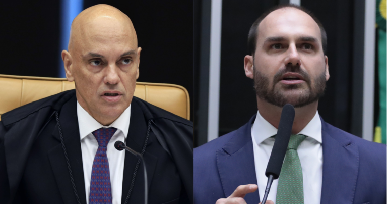 Eduardo Bolsonaro diz que processo no STF é nulo e critica Moraes