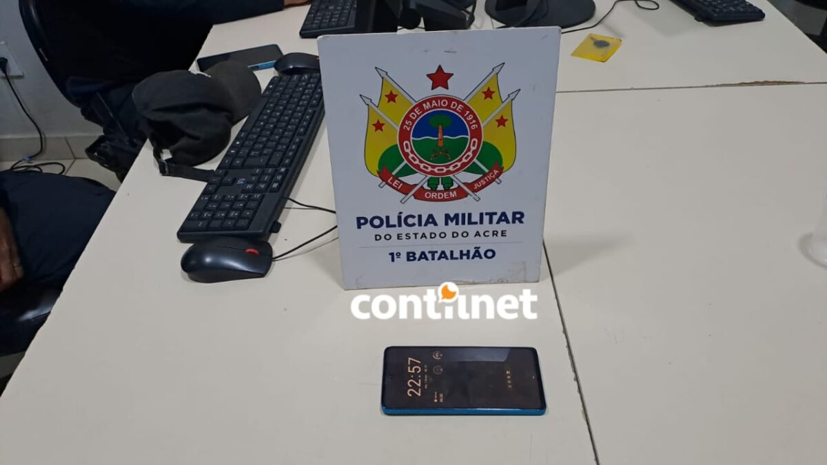 Polícia prende homem que usou faca para assaltar estudantes no centro de Rio Branco
