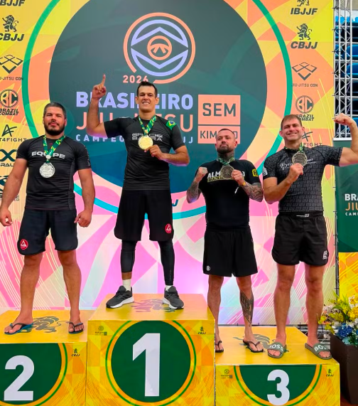 Jiu-jítsu acreano conquista quatro medalhas em campeonato nacional