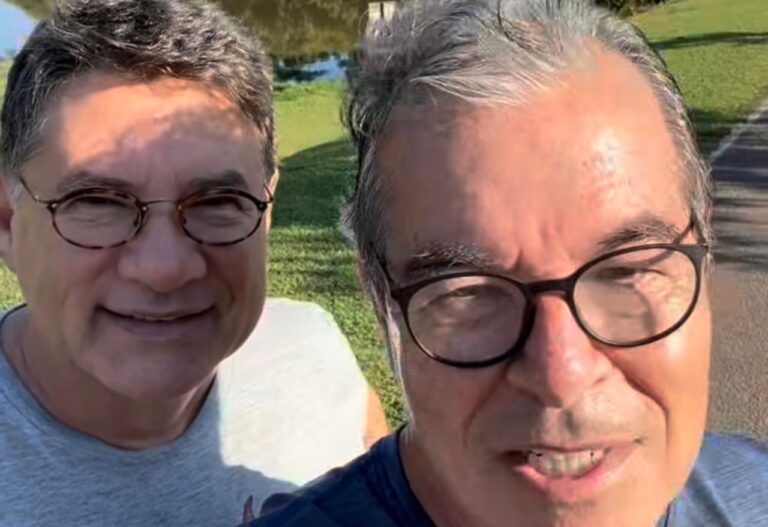 No Parque Tucumã, Jorge Viana faz exercício e política ao mesmo tempo