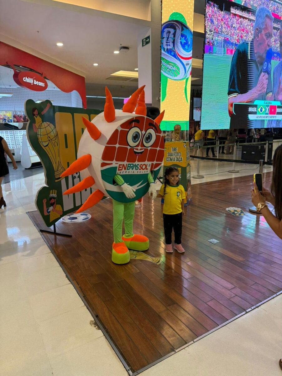 Empresas promovem transmissão dos jogos da Copa no Via Verde Shopping Empresas promovem transmissão dos jogos da Copa no Via Verde Shopping