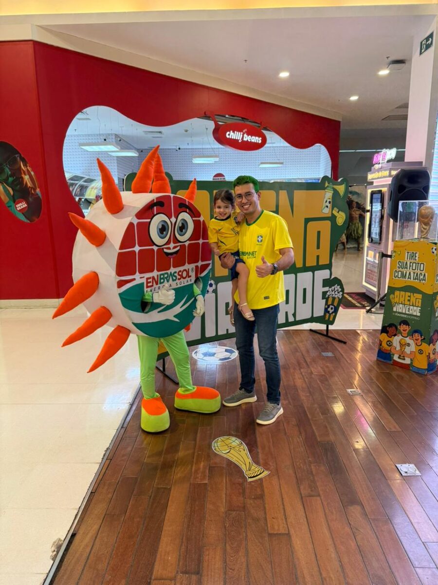Empresas promovem transmissão dos jogos da Copa no Via Verde Shopping Empresas promovem transmissão dos jogos da Copa no Via Verde Shopping