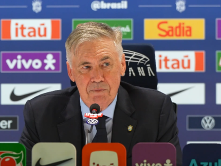 Após empate na estreia, Ancelotti promete ajustes e mira vitória sobre o Haiti Após empate na estreia, Ancelotti promete ajustes e mira vitória sobre o Haiti