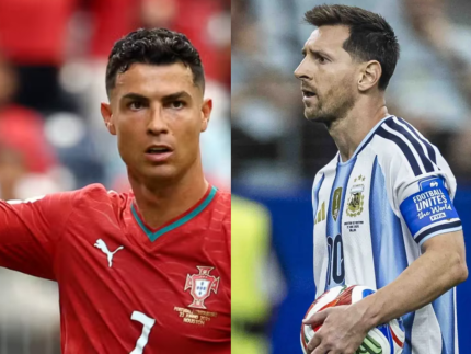 Cristiano Ronaldo corta assunto sobre Messi após goleada de Portugal: “Não respondo” Cristiano Ronaldo corta assunto sobre Messi após goleada de Portugal: “Não respondo”