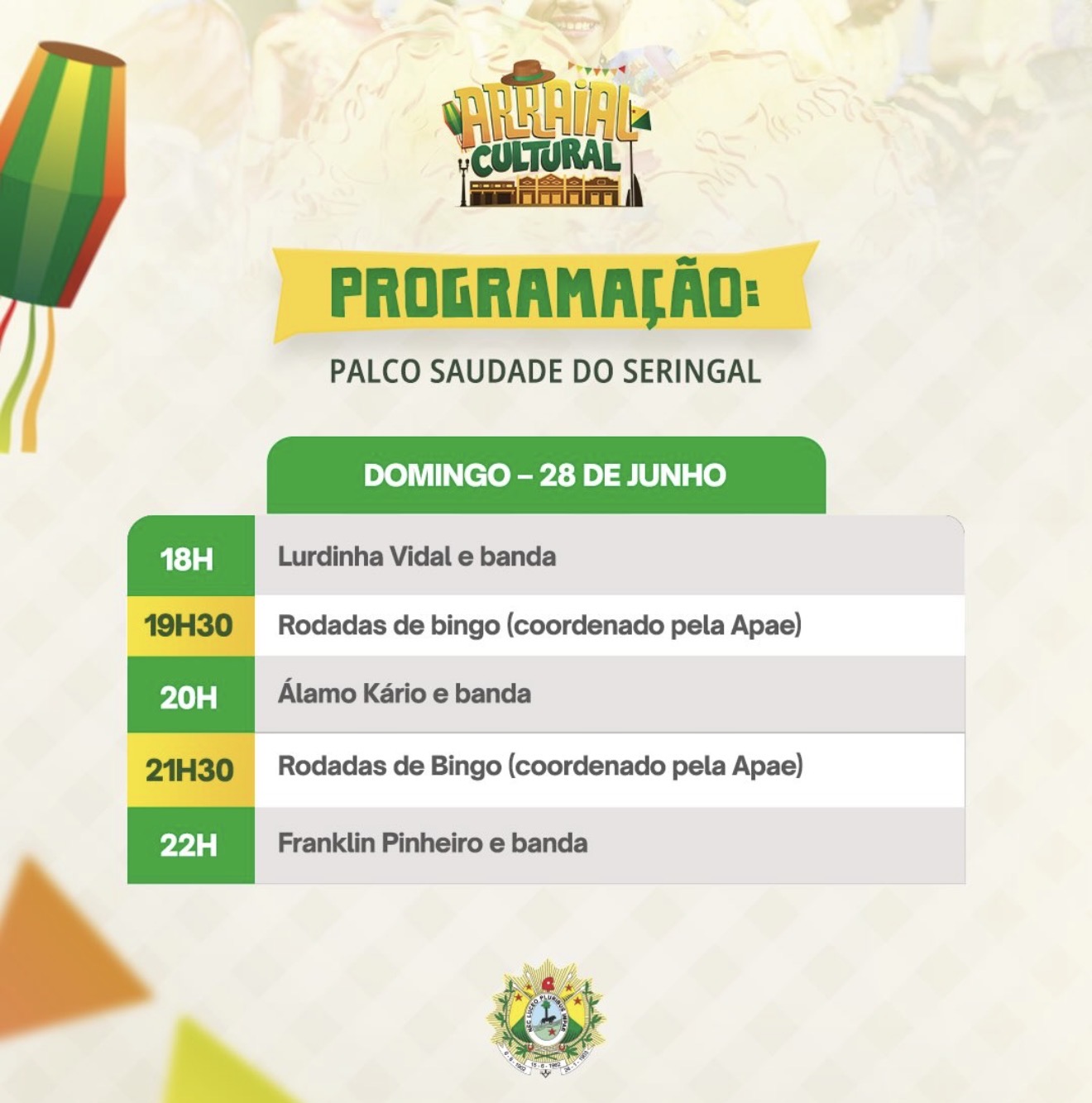 Festa do povo, arraial no Alphaville e mais na coluna da Kelly Kley Festa do povo, arraial no Alphaville e mais na coluna da Kelly Kley
