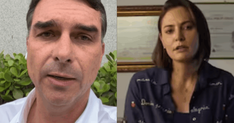 Em crise com Flávio, Michelle cita trecho bíblico sobre “falsa testemunha”