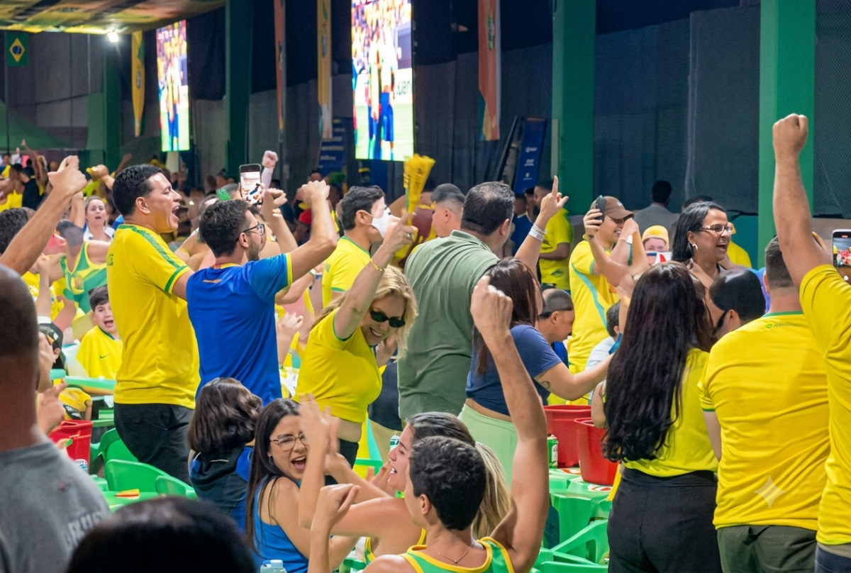 É GOL! Matheus Cunha abre placar para o Brasil e leva torcida à loucura