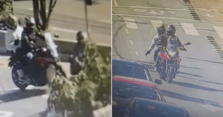 Vídeo: Veja momento em que tenente da Rota, irmão de Eloá, é baleado em SP