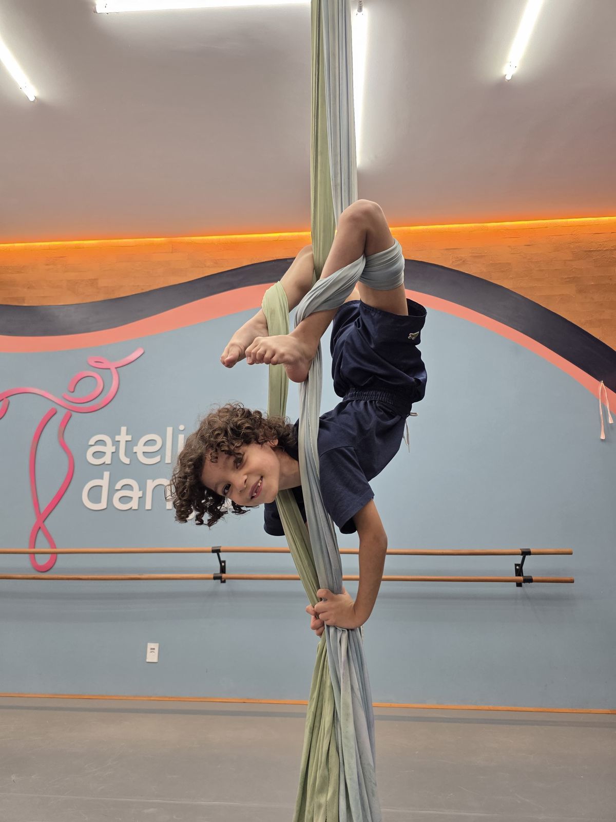 José Lucas iniciou os treinos aos 6 anos e, segundo a família, se adaptou com rapidez. - Foto: Reprodução