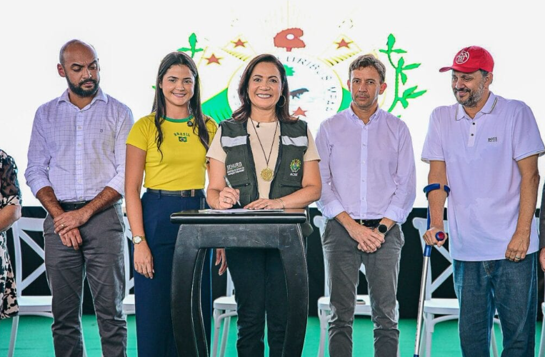 Mailza anuncia R$ 45 milhões para obras e moradias em Rio Branco Mailza anuncia R$ 45 milhões para obras e moradias em Rio Branco