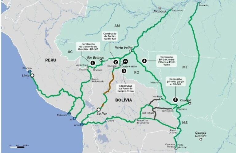 Fórum Empresarial e parceiros promovem debate sobre a fronteira do Acre Mapa