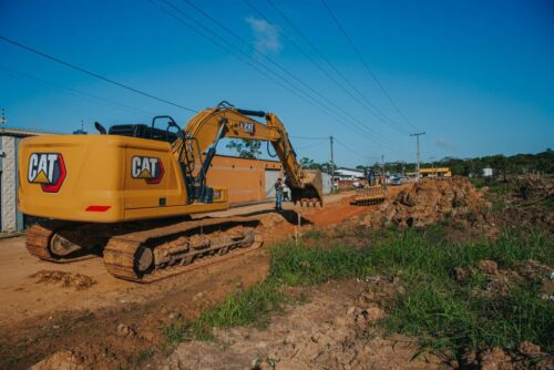 Prefeitura de Cruzeiro do Sul prepara rua do Miritizal para asfaltamento