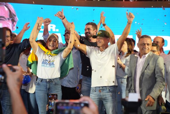 Fábio Rueda reúne lideranças e recebe apoio em lançamento político; FOTOS