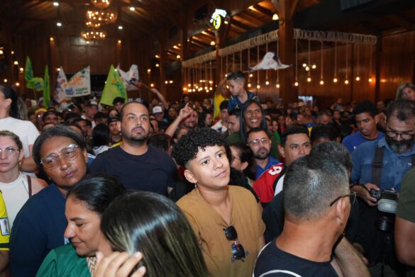 Fábio Rueda reúne lideranças e recebe apoio em lançamento político; FOTOS