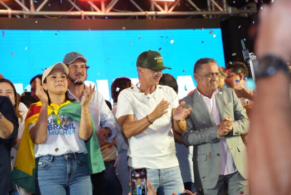 Fábio Rueda reúne lideranças e recebe apoio em lançamento político; FOTOS