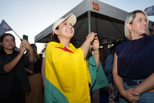 Fábio Rueda reúne lideranças e recebe apoio em lançamento político; FOTOS