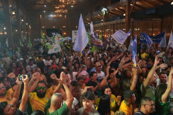 Fábio Rueda reúne lideranças e recebe apoio em lançamento político; FOTOS
