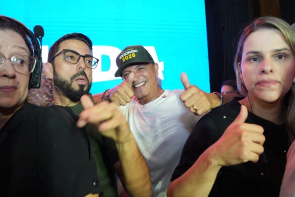 Fábio Rueda reúne lideranças e recebe apoio em lançamento político; FOTOS