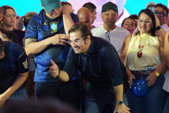 Fábio Rueda reúne lideranças e recebe apoio em lançamento político; FOTOS