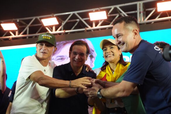 Fábio Rueda reúne lideranças e recebe apoio em lançamento político; FOTOS