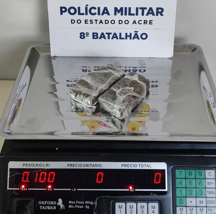 Polícia Militar apreende drogas durante ação na BR-364 em Sena Madureira