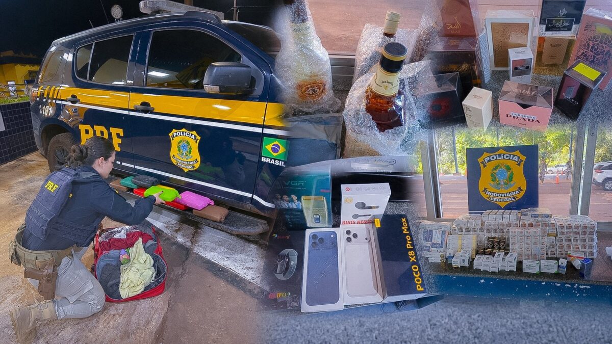 PRF intercepta tráfico de skunk em ônibus interestadual na BR-364